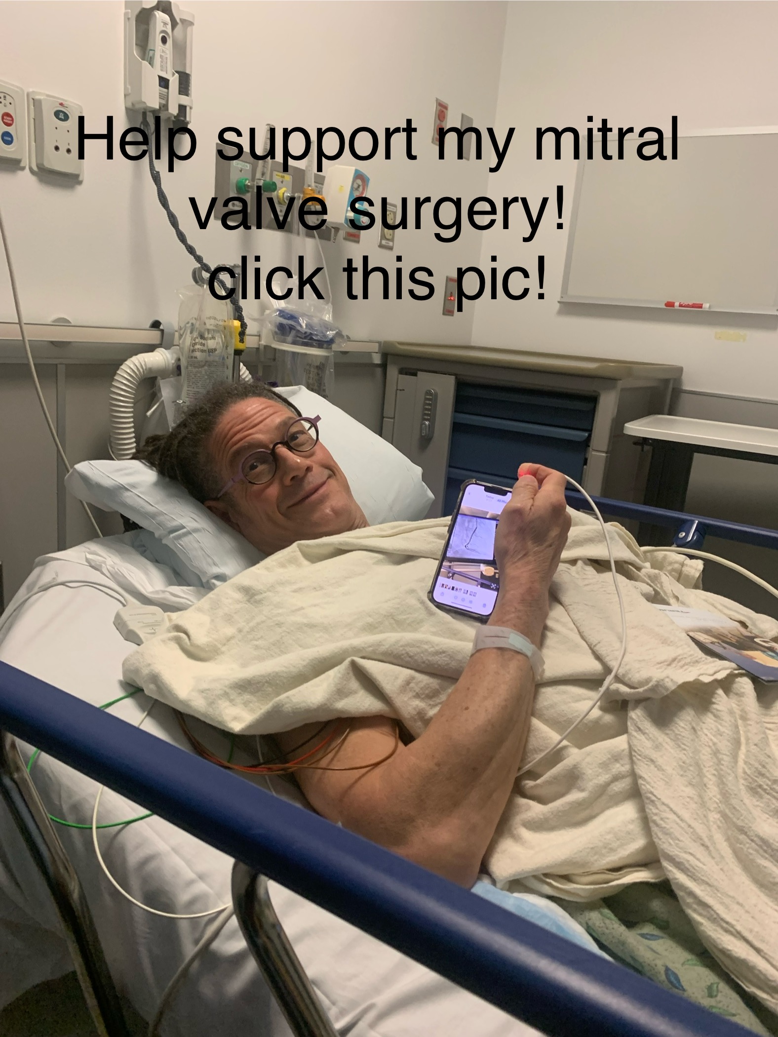 Taylor’s GoFundMe for his mitral valve surgery!